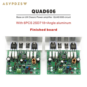 QUAD606 Stereo zosilňovač Základne na UK Klasické zosilňovač QUAD 606 okruhu 250W+250W DIY Kit/Hotové dosky