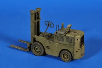 1:35 Rozsahu Die-cast Živice Vojny Scény Model Živice-montáž Vozík, Výťah Kamión S Modelom Č Nálepky