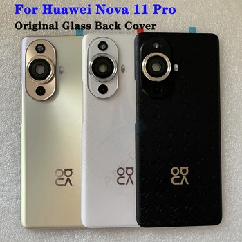 Nové Originálne Pre Huawei Nova 11 Pro Prípade Keramický Kryt Batérie Pre Nova 11 Pro Náhradné Diely, Zadný Kryt Dvere Bývanie + Objektív