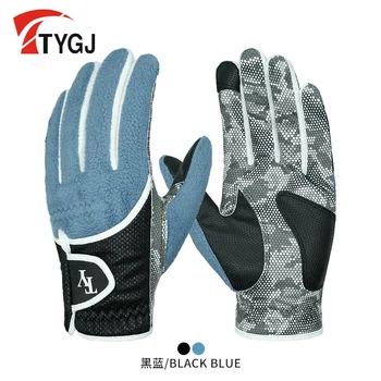 V zime teplé a plyšové windproof rukavice pánske golfové rukavice, dotykový displej non slip rukavice na ľavej a pravej ruky