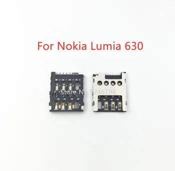 2-10pcs Pre Nokia Lumia 630 635 636 530 Pre Jin li F103S F103L Čítačkou SIM Kariet Držiteľ Konektor Slot Nahradenie Opravy Dielov