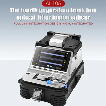 2023 Nový Signál Fire AI-10A Optického Vlákna Fusion Splicer Vstavaný Elektrické Sekáčik VFL OPM Funkcia 6 Motorových Spojov Stroj