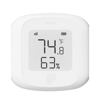 Tuya Smart Zigbee LCD Teplota A Vlhkosť, Senzor Bezdrôtový Detektor Inteligentné Prepojenie Podporu Domov