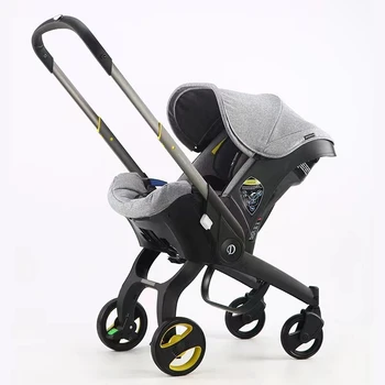 Baby Kočík Multifunkčné autosedačky 3 v 1 Pre Novorodenca Kočíky Detská Buggy Bezpečnosti Košíka Prepravu