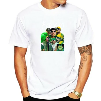 Feid Ferxxo Vintage T-Shirts Hiphop RnB Spevák a Rapper Graphic Tee Tričko Bavlna, Krátky Rukáv Retro 90 Fanúšikov Nadrozmerné Oblečenie