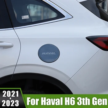 Pre Haval H6 3. Gen 2021 2022 2023 GT DHT-PHEV Nehrdzavejúcej Auto Exteriéru Olej, Plyn Palivovej Nádrže Spp Dekorácie Kryt Výbava Nálepky