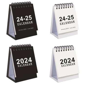 2024 Mini Stolový Kalendár pre administratívnych Pracovníkov a Študentov so Týždeň Čísla Dropship