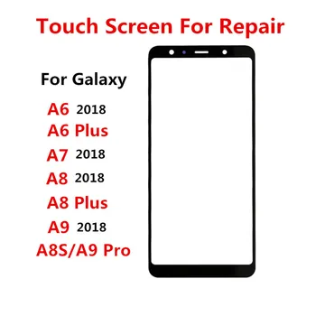 A750 Vonkajší Displej Pre Samsung Galaxy A6 A7 2018 A8 Plus A9 Pro A8S A9S Dotykový Panel LCD Displej čelné Sklo Opraviť, Vymeniť Súčiastky