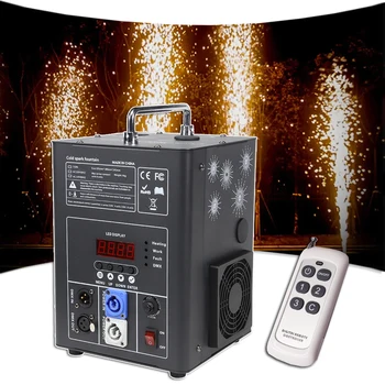 Nové Svadobné Fáze Účinok Bezdrôtový 600W 750W Studenej Iskra Ohňostroj Stroj DJ Sparkular Stroj S Diaľkovým