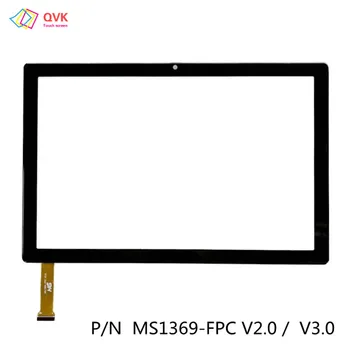 Nový 10.1-Palcový 2.5 D Dotyk MS1369-FPC V2.0 /V3.0 Tablet KT1006 Dotykový Displej Digitalizátorom. Snímača Sklo Panel Moderness MB1001/JR J71