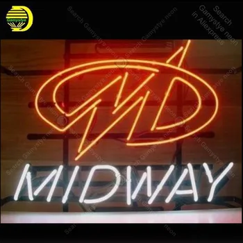 Neónové Svetlo Prihlásiť Midway Arcade Hry neon Žiarovka Prihlásiť Dekor Hra Izba Kávy Neon rada lampa anuncio luminoso Atarii Dropshipping
