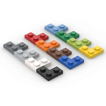 80pcs DIY Stavebné Bloky Tenké Údaje Tehál 1+2 Bodky Vzdelávacie Veľkosťou Kompatibilné S 2420 Plastové Hračky pre Deti