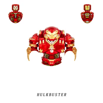 Marvel Legendy Iron Man Hulkbuster Veľké Stavebné Bloky Údaje Tehly S Minifigures Educational Diy Hračky, Darčeky Pre Tehly