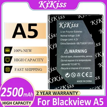 KiKiss 2500mAh Batérie Pre Blackview A5 5 Bateria