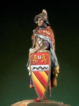 Živica Obrázok 1/32 staroveký bojovník stojan s shield Model Unassambled Nevyfarbené Obrázok Stavebných Kit