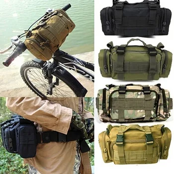 Funkcie Taktické Pás Sport Bag Ultra-ľahký Lov Vojak Taktické Pás Lov Taška vodeodolného Nylonu Vojenské Pás Pack