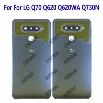 Pre LG Q70 Q620 Q620WA Q730B Q730N Q620VAB Q620QM5 Q620QM6 Sklenený Kryt Batérie Zadné Dvere Bývanie Prípade dlhodobej spotreby Batérie Zadný Kryt