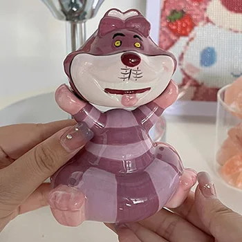 Disney Anime Alice V Krajine Zázrakov, Cheshire Cat Akcie Obrázok Hračky, Potraviny Korenie Skladovanie Keramických Vtipné Vianočné Darčeky Pre Deti