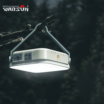 Warsun Camping Svetlá Nepremokavé IPX6 SMD Nabíjateľná Vonkajšie Závesné Svietidlá Prenosné Vyplniť Ľahká Práca Údržba Osvetlenia