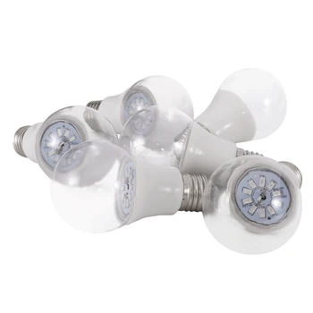 6Pcs RZWD144 E27 5W Rastlín Svetlo LED Smart Lampa AC100-265V Žiarovky