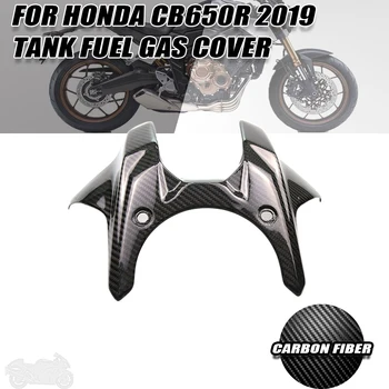 Pre Honda CB650R CBR650R 2019 2020 2021 2022 3 K Uhlíkových Vlákien Predné Plyn Palivovej Nádrže Kryt Kapotáže Motocykel Upravený Príslušenstvo