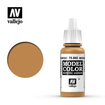 Vallejo Farby Akrylové Model Sfarbenie Španielsko AV70860 021 Stredu Tela Farbu Pleti Príjemný Akryl na Vodnú Ručné Farba 17ml