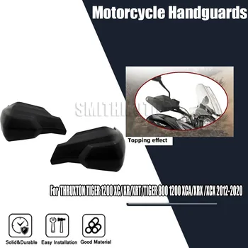 Motocykel Handguards Ruke Štít Chránič Príslušenstvo Stráže Chránič Black Pre THRUXTON TIGER 800 1200 XC/XCX/XR 2012
