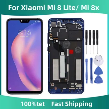 Mi8 Lite LCD Pre Xiao Mi 8 Lite Displej S Rámom 6.26
