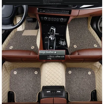 Prispôsobený dvojvrstvové auto rohože koberce vhodné pre Hyundai Genesis G80 20-23 GV60 GV80 Genesis Coupe interiérové doplnky