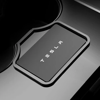 Pre Tesla Model 3 Auta, Motor Štart Kartu Kľúčové Výbava Rám Držiaka Fixer Obmedzenia Nálepky Auto Úpravu Interiéru Vozidla Príslušenstvo