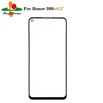 Pre Huawei Honor 30S CDY-AN90 Predné Dotykové obrazovky LCD Displeji Sa Sklenený Kryt Objektívu Telefón Oprave Vymeniť Súčasť