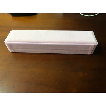 Beadsnice Ružová Velvet Darčekové Krabice Vysokej Kvality Elegantná Náhrdelník Box Pre Dekorácie ID 41224