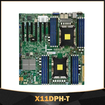Základná doska LGA-3647 DDR4 7 PCI-E 3.0 Xeon Škálovateľné Procesory Pre Supermicro X11DPH-T