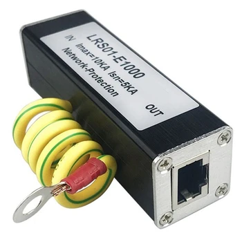 POE 1000M Sieťou Protector POE 1000M Monitor Fotoaparátu Prepäťová ochrana RJ45 Gigabit Ethernet Ochrana Zariadenia Arrester