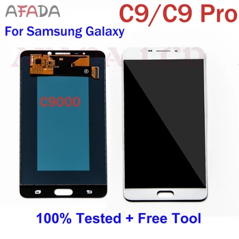 Pre SAMSUNG Galaxy C9 Pro LCD Dotykový Displej LCD C9000 C9 Displej Dotykový Displej Digitalizátorom. Montáž Náhradná Pre Samsung c9 pro