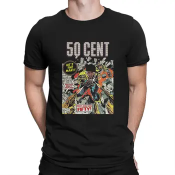 Nebezpečné Ffty pánske Tričká 50 Cent Novinka Tričká Krátky Rukáv O Neck T-Shirt 100% Bavlna Darček k Narodeninám Oblečenie