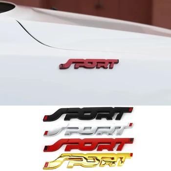 Kovové Auto Celé Telo, Zadný Kufor Znak Nálepka pre Ford Fiesta Sport Zameranie Kuga Mondeo Ranger Mustang GT Tranzit Príslušenstvo