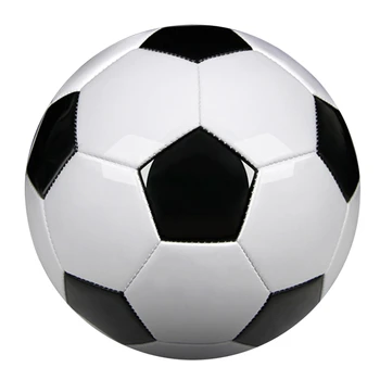 Veľkosť 5 Odborná Príprava Futbalových Lôpt PU Kožené Čierne Biele Futbal Futbalové Lopty Cieľom Tímu Atch Školenia Gule
