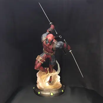 MARVEL X-Men Deadpool ARTFX PVC Obrázok Zberateľskú Model Hračka 27 CM