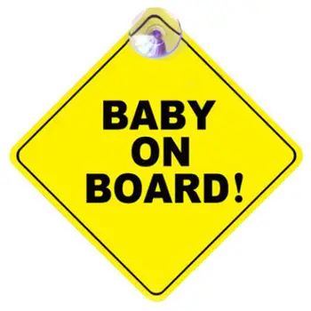 Baby Na Palube Auto Nálepky, Reflexné Dieťa Bezpečnosti Prihlásiť Auto Obtlačky Dieťa V Aute Nálepky Na Okno Nárazníka Bezpečnostné Výstražné Nálepky