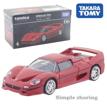 Takara Tomy Tomica Premium 06 Ferrari F50 1/62 Zliatiny Diecast Kovový Model