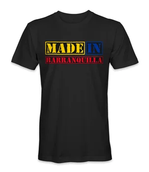 Vyrobené v Barranquilla Kolumbii, krajine t tričko
