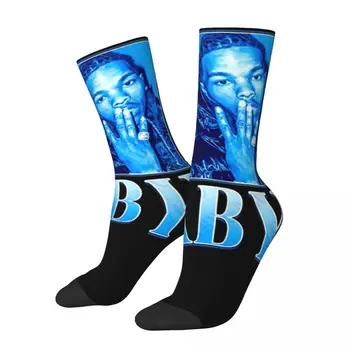 Hip-hop Lil Dieťa Rapper Ilegálnych Dizajn Basketbal Posádky Ponožky Príslušenstvo Všetky ročné obdobia Ročník Dlho Teplé Ponožky Priedušná