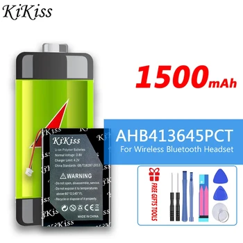 1500mAh KiKiss Batérie AHB413645PCT Pre Sennheiser PXC 550 Za Bezdrôtový Bluetooth Headset Bateria