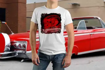 1962 Červená Impala Lowrider Digitálny Download T-Shirt Sublimačná Dizajn