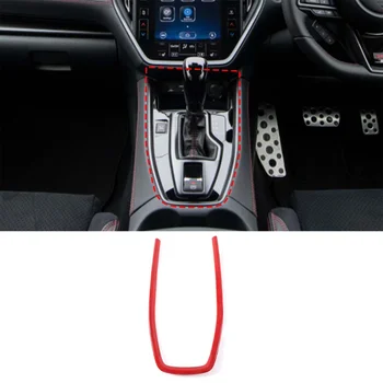 Pre Subaru WRX 2021-24 ABS Uhlíkových Vlákien/Matt Black Auto stredovej Konzoly Radenie Panel Rám, Kryt Výbava Nálepky, Auto Príslušenstvo