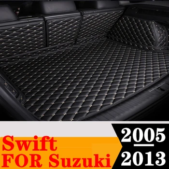 Vlastné Kompletnú Sadu Kufri Mat Pre Suzuki Swift 2013 2012 2011 2010 2009 2008 2007 2006 2005 Nákladné Zadné Líniové Chvost Boot Pad Časti