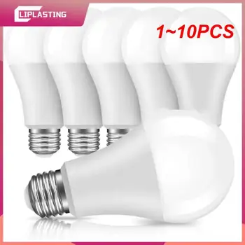 1~10PCS Ampoule LED Žiarovka E27 E14 3W 5W 7W 9W 12W 15W 18W Smart IC LED žiarovka Svetla Studená Biela Biela Lampada Bombilla Lampa