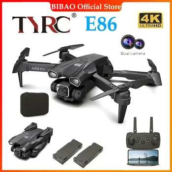 TYRC Quadcopter XK E86 Pro WIFI FPV Drone s širokouhlým HD 4K Kamera 1080P Výška Podržte tlačidlo RC Skladacia Quadcopter Dron Darček Hračka