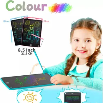 Detské Digitálne Kreslenie Tablet 8.5 Palcový LCD Displej Elektronické Písanie Doska s Rukou Podložky a Pera Panela LCD Displej